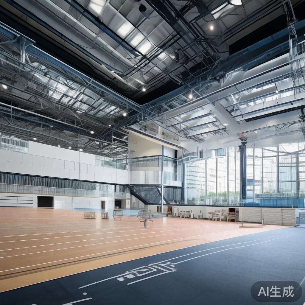 不仅如此，场馆还设有专门的康复和体能训练区，为运动